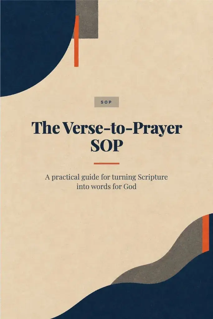 The Verse-to-Prayer SOP